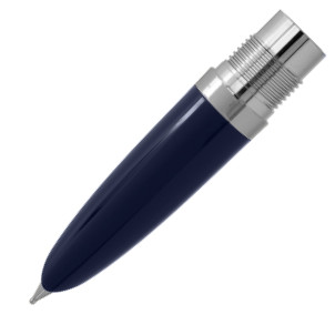Parker 51 Midnight Blue Chrome Trim Nib - Stainless Steel