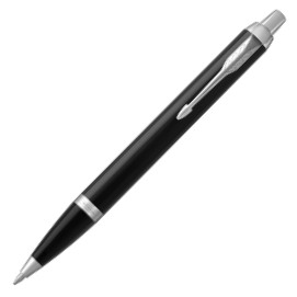 Parker IM Ballpoint Pen - Gloss Black Chrome Trim
