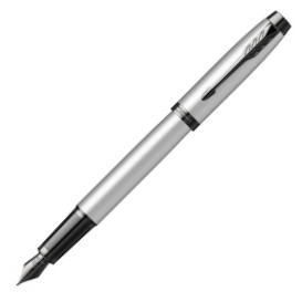 Parker IM Fountain Pen - Achromatic Matte Grey PVD Trim