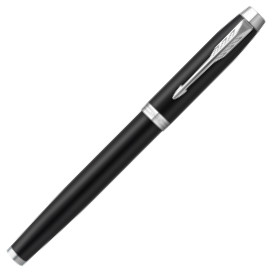 Parker IM Fountain Pen - Matte Black Chrome Trim - Picture 1