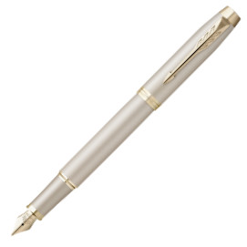 Parker IM Monochrome Fountain Pen - Champagne