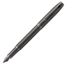 Parker IM Monochrome Fountain Pen - Titanium