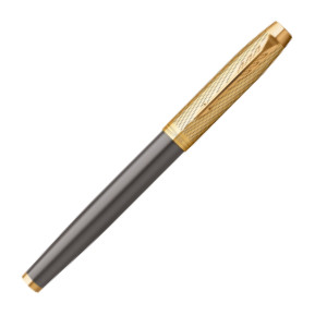Parker IM Pioneers Collection Fountain Pen - Grey Arrow Gold Trim - Picture 2