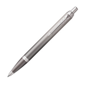 Parker IM Ritual Ballpoint Pen - Grey Chrome Trim