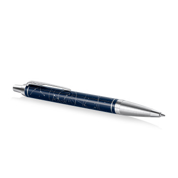 Parker IM Special Edition Ballpoint Pen - Midnight Astral Chrome Trim - Picture 2