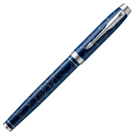 Parker IM Special Edition Rollerball Pen - Midnight Astral Chrome Trim - Picture 1