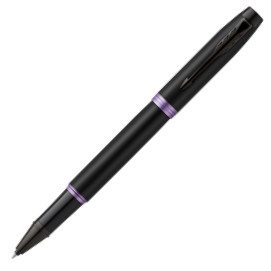 Parker IM Vibrant Rings Rollerball Pen - Amethyst Purple