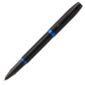 Parker IM Vibrant Rings Rollerball Pen - Marine Blue