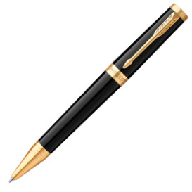 Parker Ingenuity Ballpoint Pen - Black Gold Trim