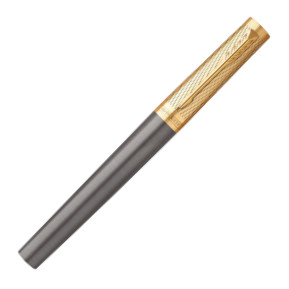 Parker Ingenuity Pioneers Collection Fountain Pen - Grey Arrow Gold Trim - Picture 2