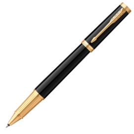 Parker Ingenuity Rollerball Pen - Black Gold Trim