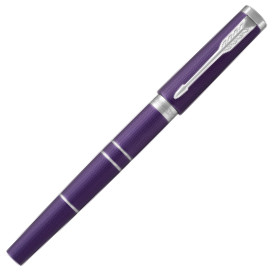 Parker Ingenuity Slim - Deluxe Blue Violet Chrome Trim - Picture 1