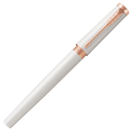 Parker Ingenuity Slim - Pearl Lacquer Pink Gold Trim - Picture 1