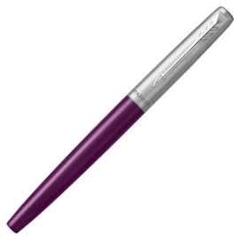 Parker Jotter Fountain Pen - Portobello Purple Chrome Trim (Gift Boxed) - Picture 1