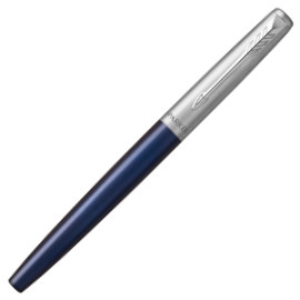 Parker Jotter Fountain Pen - Royal Blue Chrome Trim (Gift Boxed) - Picture 1