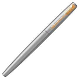 Parker Jotter Fountain Pen - Stainless Steel Gold Trim (Gift Boxed) - Picture 1