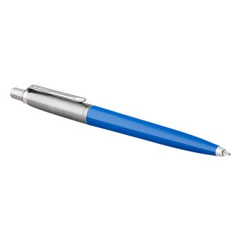 Parker Jotter Original Ballpoint Pen - Blue Chrome Trim - Picture 2