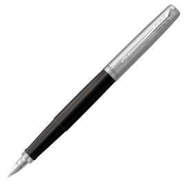 Parker Jotter Original Fountain Pen - Black Chrome Trim