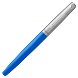 Parker Jotter Original Fountain Pen - Blue Chrome Trim - Picture 1