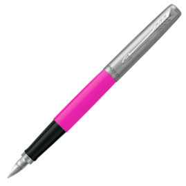 Parker Jotter Original Fountain Pen - Pink Chrome Trim