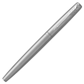 Parker Jotter Rollerball Pen - Stainless Steel Chrome Trim - Picture 1