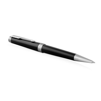 Parker Premier Ballpoint Pen - Black Lacquer Chrome Trim - Picture 1