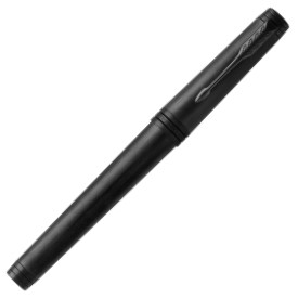 Parker Premier Fountain Pen - Monochrome Black PVD - Picture 1