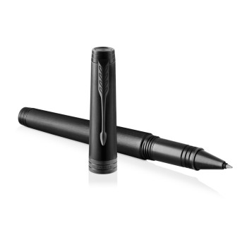 Parker Premier Rollerball Pen - Monochrome Black PVD - Picture 2