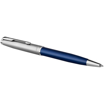 Parker Sonnet Essentials Ballpoint pen - Matte Blue & Sandblasted Steel - Picture 2