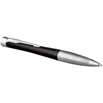 Parker Urban Ballpoint Pen - Matte Black Chrome Trim - Picture 2