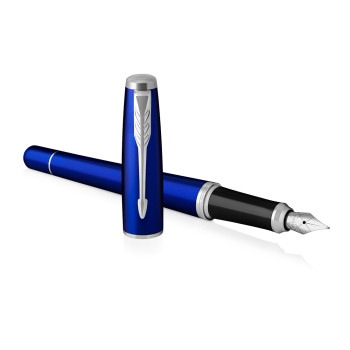 Parker Urban Fountain Pen - Nightsky Blue Chrome Trim - Picture 2