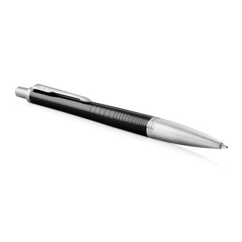 Parker Urban Premium Ballpoint Pen - Metallic Ebony Chrome Trim - Picture 1