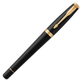 Parker Urban Rollerball Pen - Muted Black Gold Trim - Picture 1