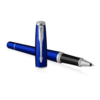 Parker Urban Rollerball Pen - Nightsky Blue Chrome Trim - Picture 2