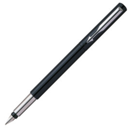 Parker Vector Fountain Pen - Black Chrome Trim