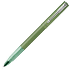 Parker Vector XL Rollerball Pen - Green Chrome Trim