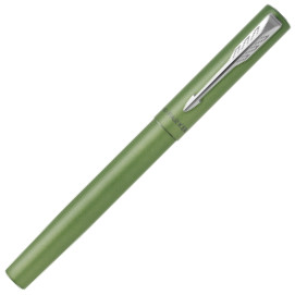 Parker Vector XL Rollerball Pen - Green Chrome Trim - Picture 1