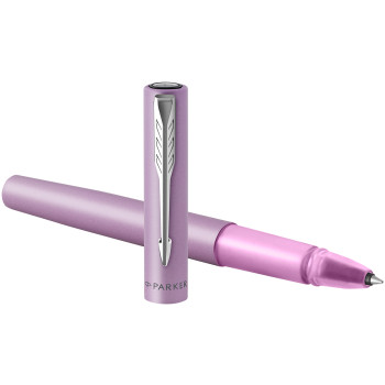 Parker Vector XL Rollerball Pen - Lilac Chrome Trim - Picture 2