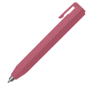 Worther Shorty Soft-Grip Ballpoint Pen - Rosa