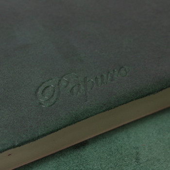 Papuro Amalfi Leather Journal - Green - Small - Picture 4