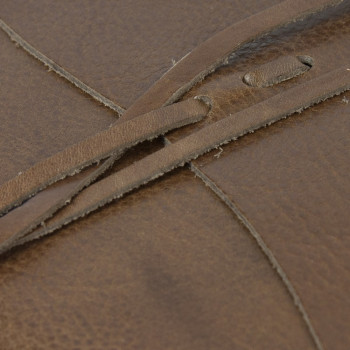 Papuro Roma Leather Journal - Chocolate - Large - Picture 2