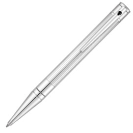 S.T. Dupont D-Initial Ballpoint Pen - Duotone Black & Chrome