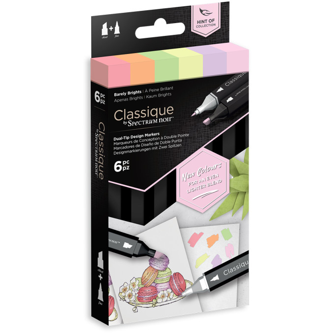 Spectrum Noir Classique Marker - 'Hint Of' Markers - Barely Brights - Picture 1