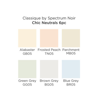 Spectrum Noir Classique Marker - 'Hint Of' Markers - Chic Neutrals - Picture 3