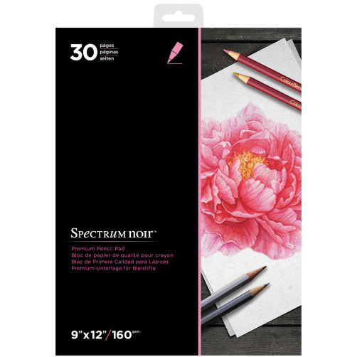 Spectrum Noir Premium Pencil Paper Pad - 9 x 12