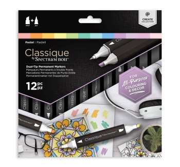 Spectrum Noir Classique Markers - Subtle Pastels (Pack Of 12)