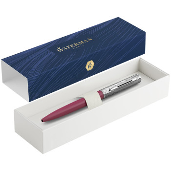 Waterman Allure Ballpoint Pen - Deluxe Pink Chrome Trim - Picture 3
