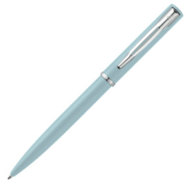 Waterman Allure Ballpoint Pen - Pastel Blue Chrome Trim
