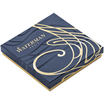 Waterman Carene Fountain Pen - Black Sea Chrome Trim in Luxury Gift Box with Free Personal Organiser - Picture 4