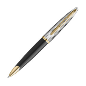 Waterman Carene Reflections of Paris Ballpoint Pen - Deluxe Black